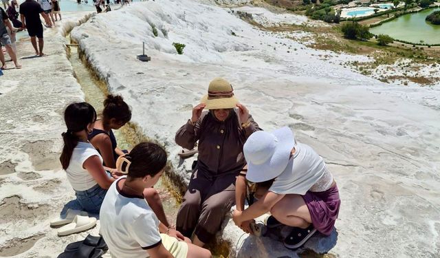 Kastamonulu çocuklar Fethiye ve Pamukkale’yi keşfetti
