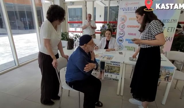 Kastamonu’da huzurevi sakinlerinin hareket yaşı ölçüldü