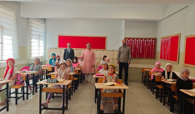 Kastamonu İŞKUR’dan yaz okulundaki öğrencilere ziyaret