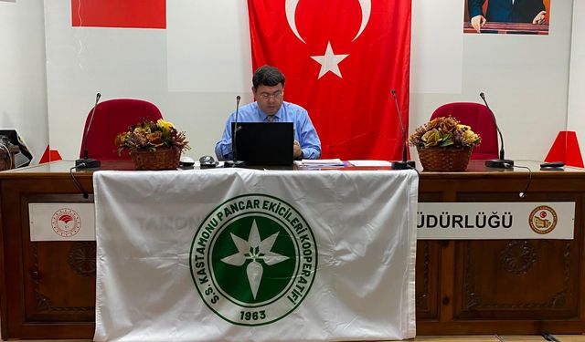 Kastamonu Pancar Ekicileri Kooperatifi’nde yol haritası belirlendi