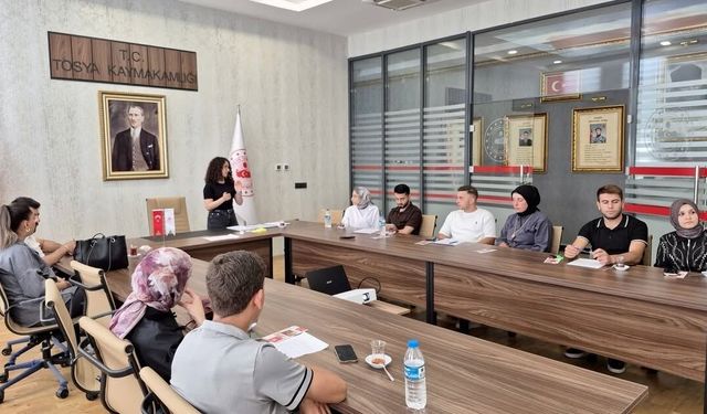 Kastamonu Tosya'da beş çiftin evlilik öncesi kritik buluşması