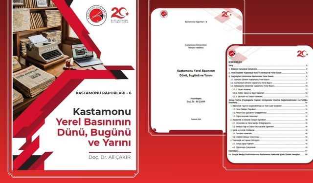 Kastamonu yerel basını için dikkat çeken rapor yayımlandı