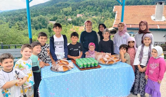 Kastamonu’da Yaz Kur’an Kursu’nda örnek dayanışma