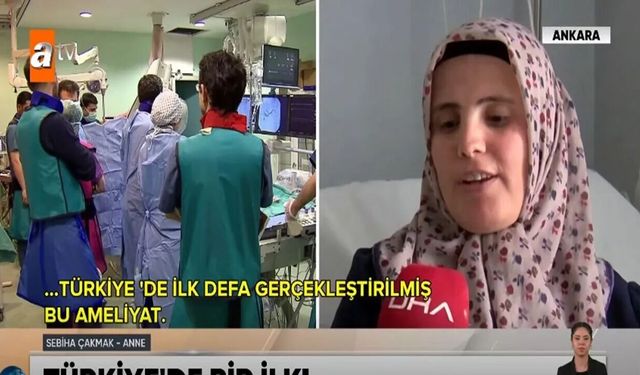 Kastamonulu anne ve bebeği tıp tarihine geçti!