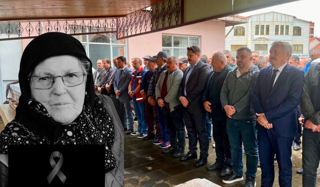 Kastamonulu Şehidin annesi son yolculuğuna uğurladı