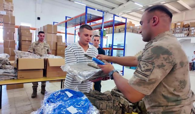 Komando kursiyerleri Kastamonu'da eğitime başladı