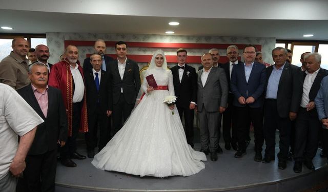 Küre'de mutluluğa "Evet" dediler