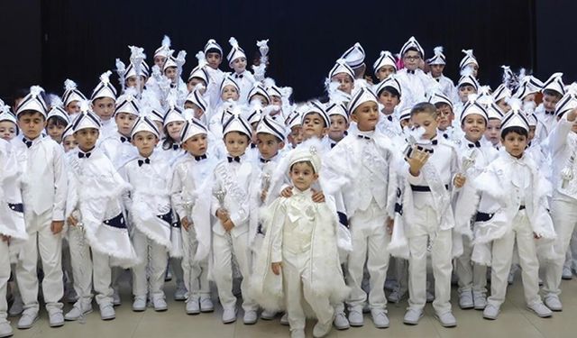 Tosya’da geleneksel sünnet şöleni hazırlığı