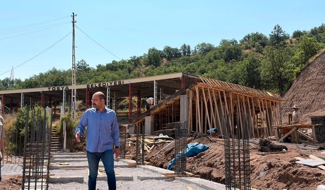 Tosya’da güreş sahasına modern dokunuş