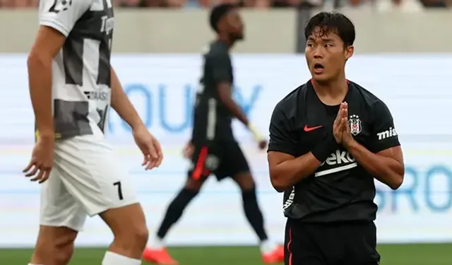 Beşiktaş Çekya'da 10 kişi galip gelmeyi bildi