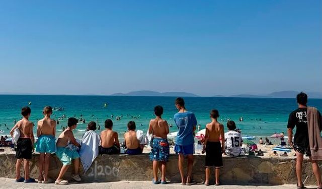Kastamonu’daki çocuklar Çeşme’de unutulmaz bir yaz tatili geçirdi
