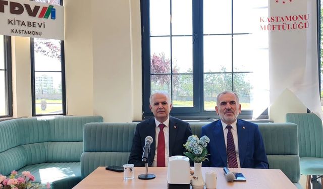 Başkan Yardımcısı Hazırlar, Kastamonu müftüleriyle görüştü