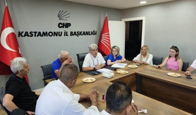 CHP Kastamonu İl Yönetiminde görev dağılımı yapıldı