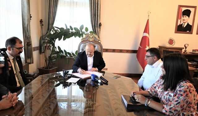 "Hayata Katıl" projesi için Kastamonu'da imzalar atıldı