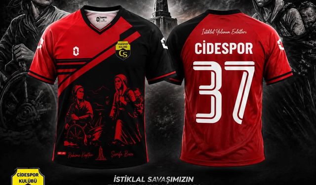 Cidespor kahramanları göğsünde taşıyacak!