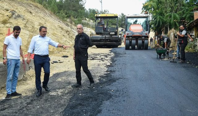 Kastamonu’da altyapı ve yol çalışmaları sürüyor