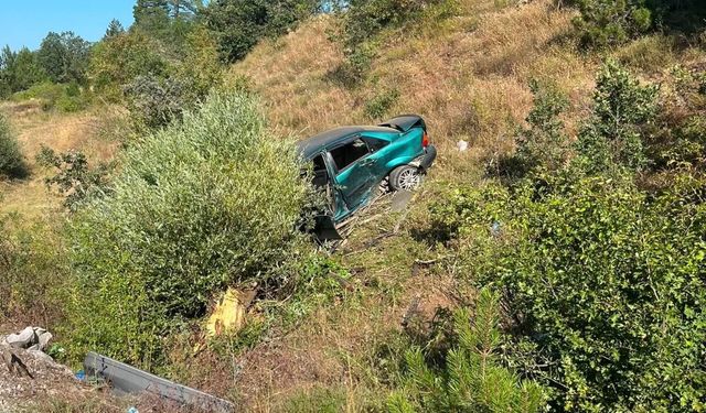 Kastamonu-Araç yolunda mıcır tehlikesi: Kazalar peş peşe geldi!