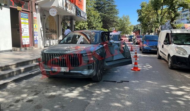 Kastamonu'da bir anlık dikkatsizlik kazaya neden oldu
