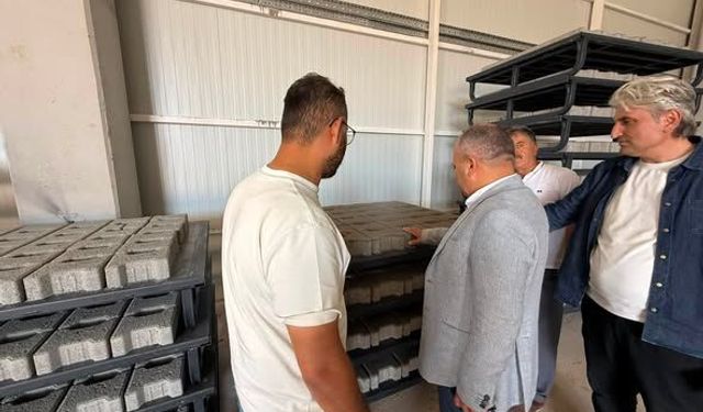 Kastamonu’da köy yolları için seri üretim başlıyor