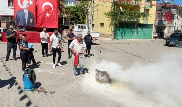 Kastamonu'da örnek önlem: Kendi yangın sistemlerini kurdular