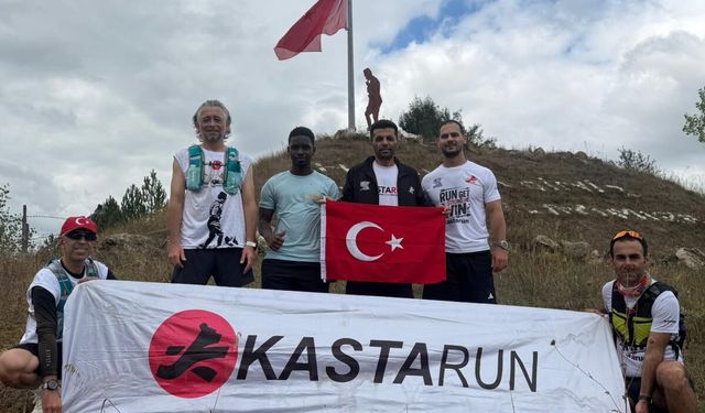 KastaRun, Büyük Zafer’in izinde 30 kilometre koştu