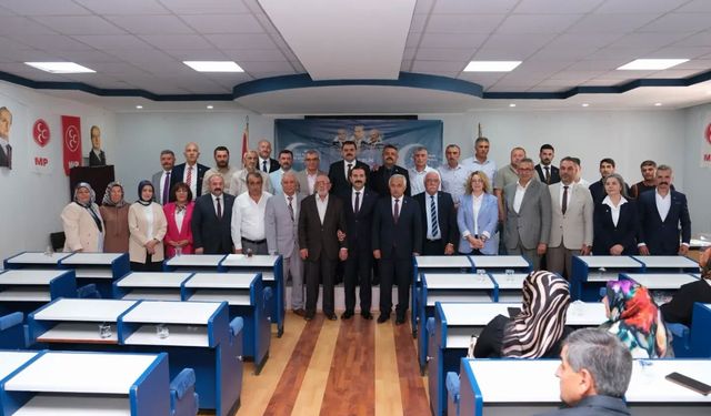 MHP Ağlı İlçe Başkanlığı’nda Yaşar Yılmaz yeniden seçildi