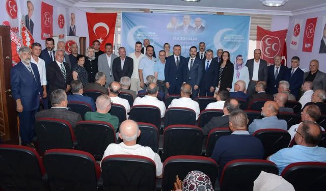 MHP Taşköprü’de Ziya Ergün güven tazeledi