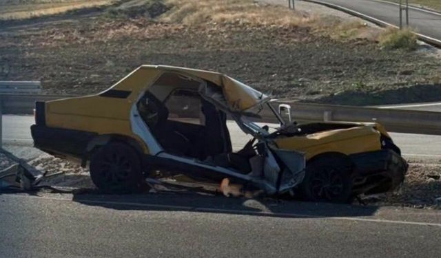 Taşköprü-Hanönü yolunda korkutan kaza: 1 yaralı