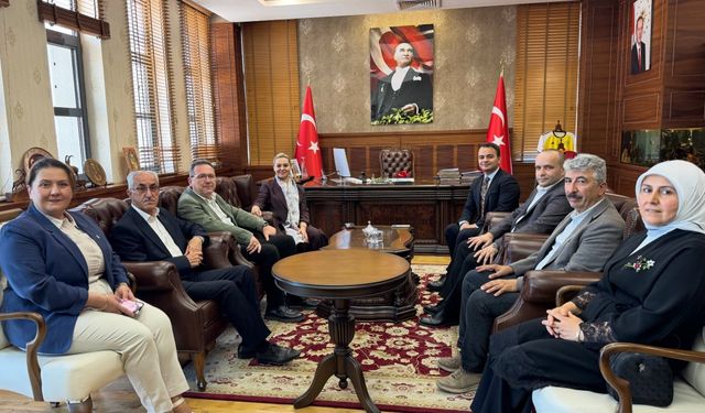 Tosya’da Kaymakam Konak’a AK Parti’den ziyaret
