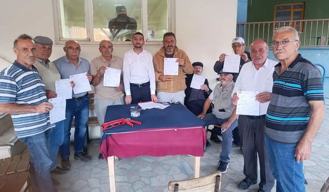 Tosya’da Yeni Parti’den köy çıkarması