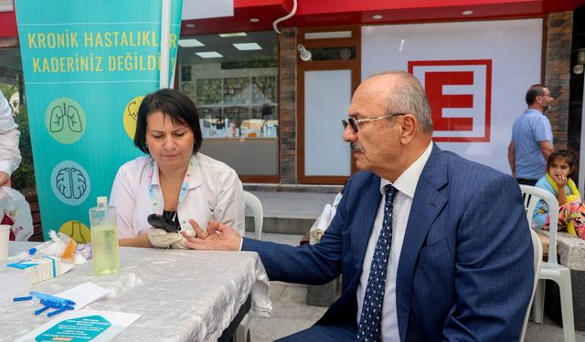 Başkan Arslan'dan halk sağlığı vurgusu: Ücretsiz tarama yapıldı