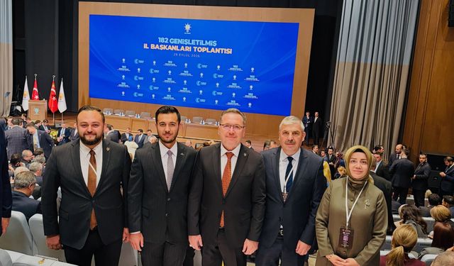 Başkan Sevgilioğlu Ankara'daki il başkanları zirvesinde