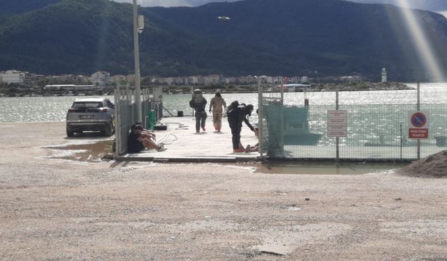 Cide’de gerçeğini aratmayan tatbikat