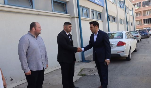 Cide Kaymakamı Atalık’tan kurumlara saha ziyareti