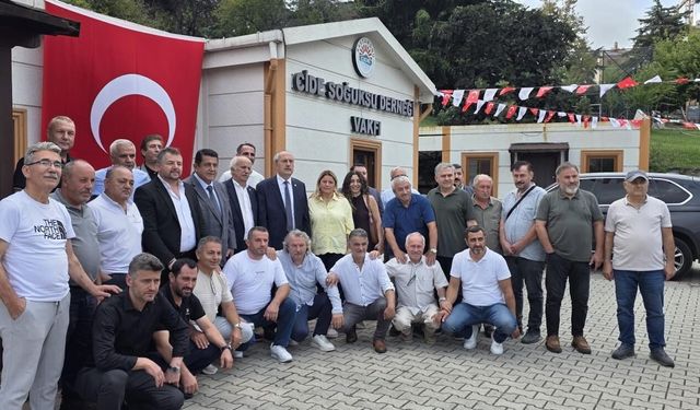 Cide Soğuksu Derneği Vakfında yeni dönem, yeni heyecan