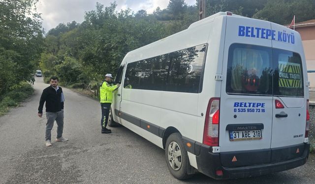 Cide'de 3 köyün çocukları okula gidemedi