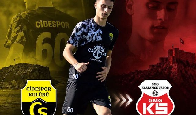 Cidespor’un genç yeteneği Kastamonuspor’a transfer oldu