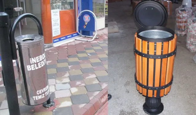 İnebolu’da çöp kovası eksikliği tepki çekiyor