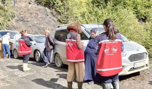 İnebolu’daki yangının ardından 25 vatandaşa psikososyal destek