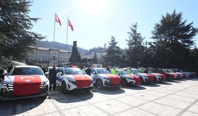 Kastamonu Emniyetinin araç filosuna yeni takviye