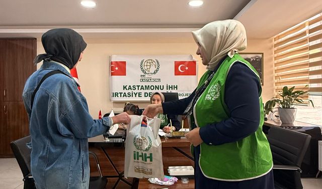 Kastamonu İHH'dan yeni eğitim dönemi öncesi anlamlı destek