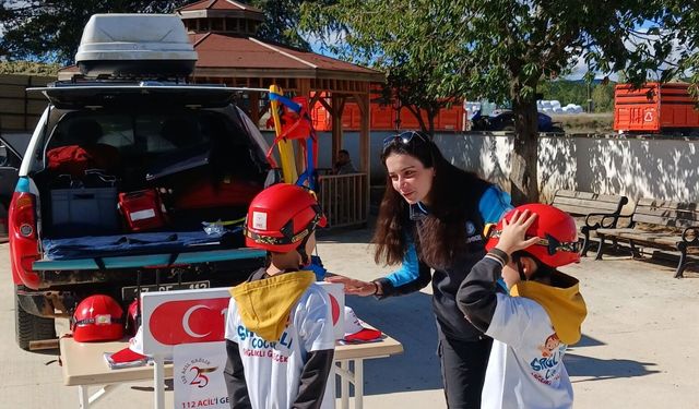 Kastamonu UMKE'den öğrencilere afet ve acil durum eğitimi