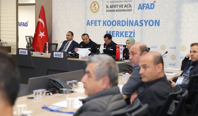 Kastamonu'da afetlere karşı stratejik hamle