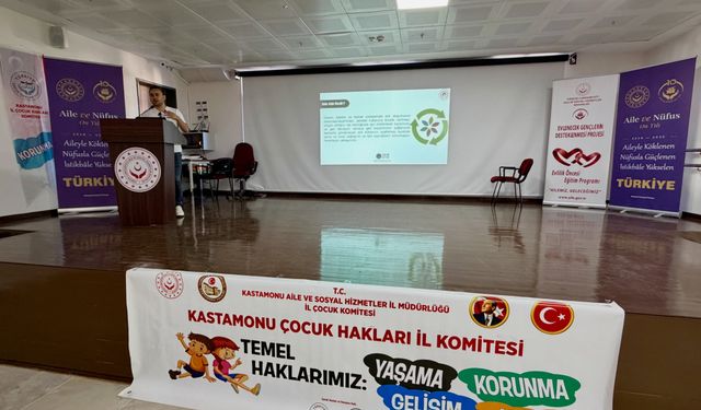 Kastamonu’da çocuklara çevre ve iklim eğitimi