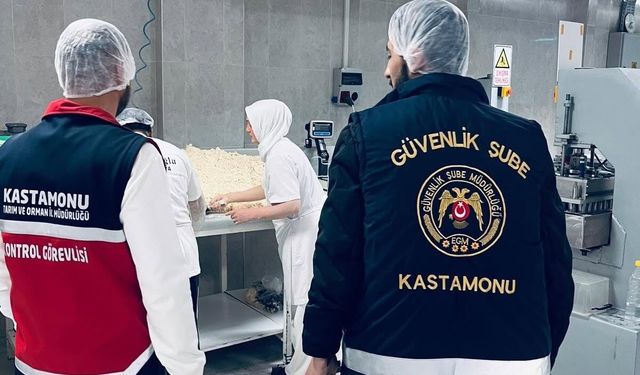 Kastamonu'da gıda üretim ve satış yerleri denetlendi