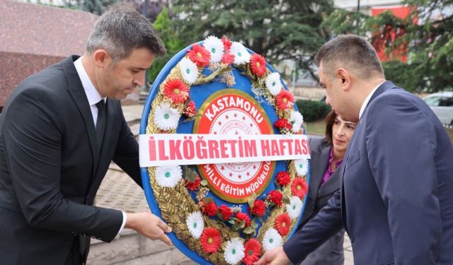Kastamonu’da İlköğretim Haftası törenle başladı