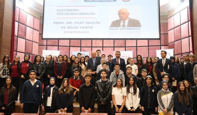Kastamonu’da öğrencilere Prof. Dr. Sezgin’in mirası anlatıldı