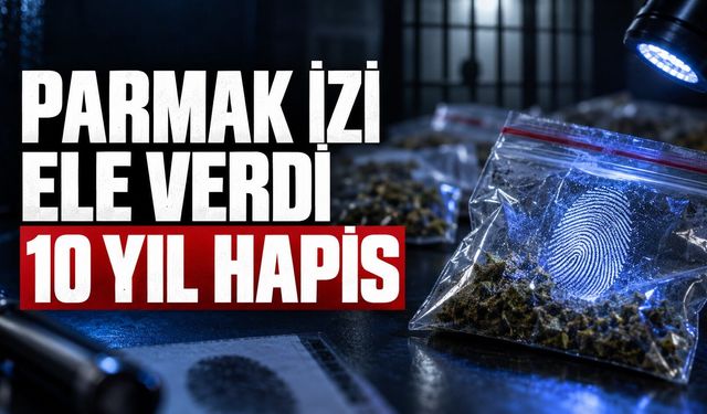 Kastamonu'da sanığı paketlerdeki parmak izi ele verdi