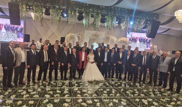 Kastamonu'da siyaset ve bürokrasiyi buluşturan düğün