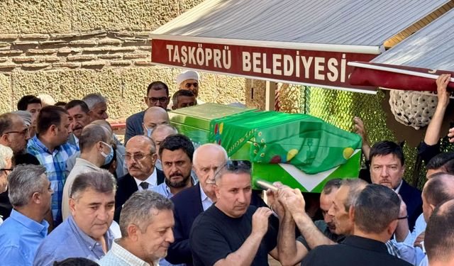 Taşköprü'de acı kayıp: Nebahat Balcıoğlu defnedildi